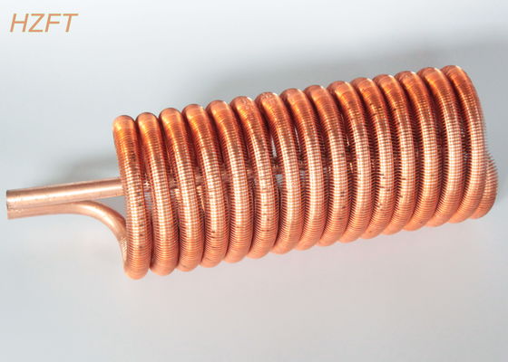 Integrated Copper Fin Coil Heat Exchanger for Tankless Water Heaters with extruding process