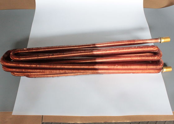 High Fin Coil Heat Exchanger For Water Pumps In Pool / Spa Applications