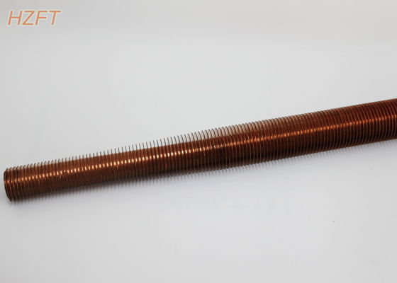 Integrated Aluminum Spiral Finned Tube For Automotive Engineering 0.8mm - 0.9mm Thickness