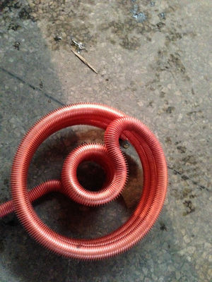 Integrated Finned Copper Tubing For Mine Coolers And Cooling Towers 55 Mm