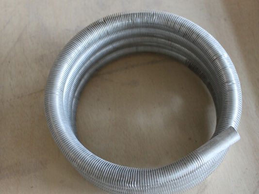 Eco - friendly SS Finned Tube Coil for Oil Cooler / Stainless Steel Tubing Coil